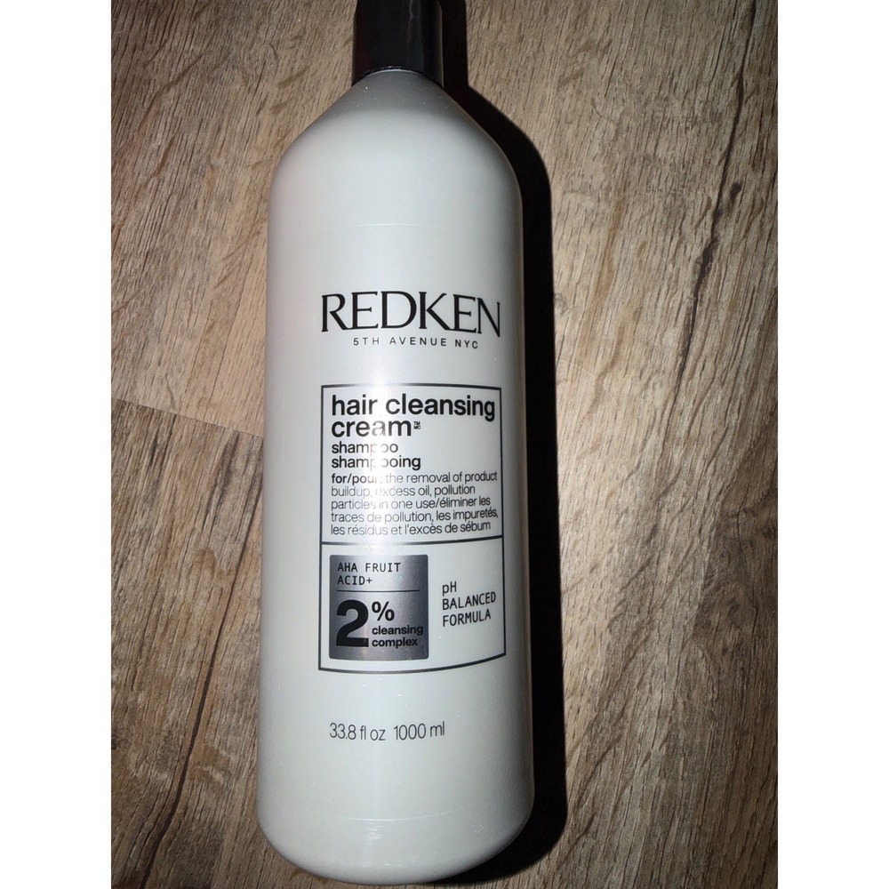 Redken Hair Cleansing Cream Shampoo 33.8 oz 1 liter hair Clarifying Detox